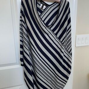 Designer BCBG poncho, perfect condition, like new
